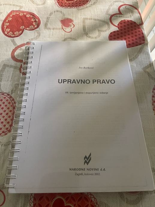 Upravno pravo 1. Godina