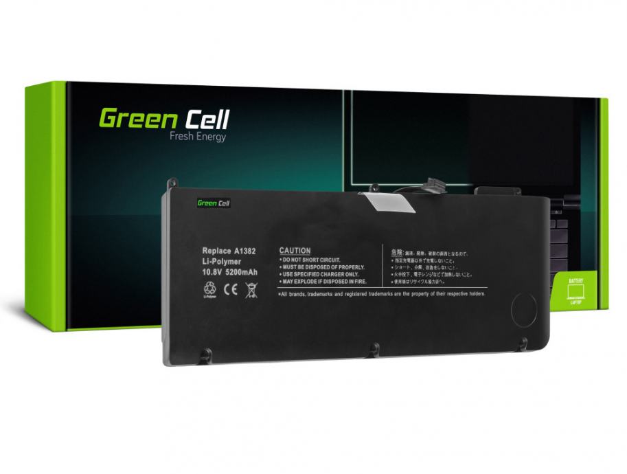 Baterija za laptop Apple Macbook Pro 15 A1286 2011-2012 / 10,95V 5200m