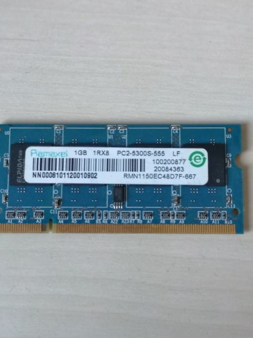 1gb sodimm pc2-5300-555