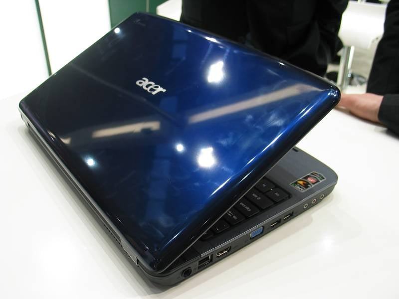 Acer aspire 5536g не включается экран