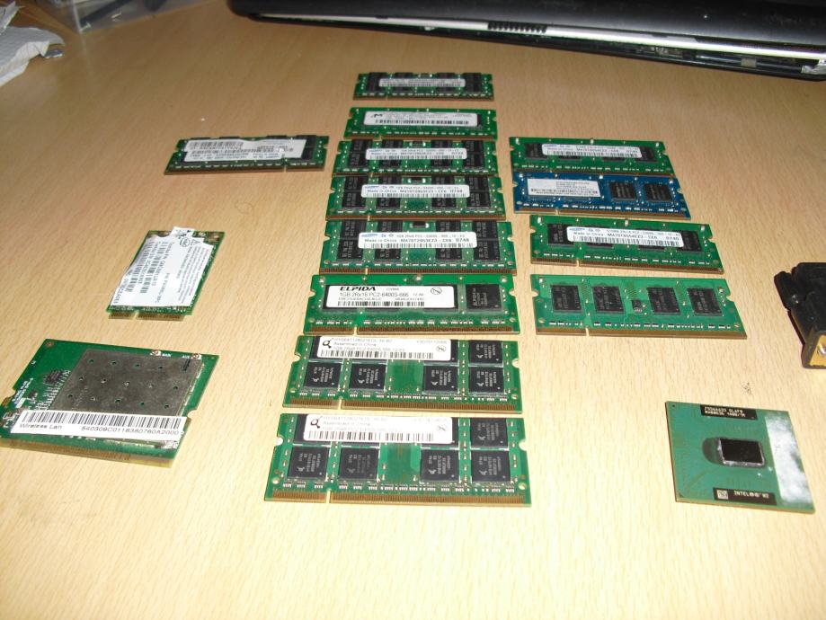 DDR II, DDR 2, 512MB, 1GB, 2GB