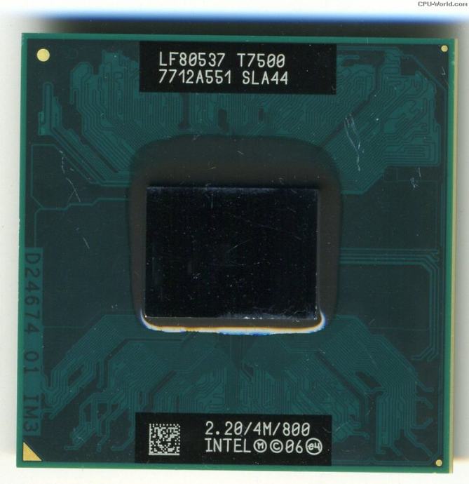 Intel core 2 duo t7500 разгон