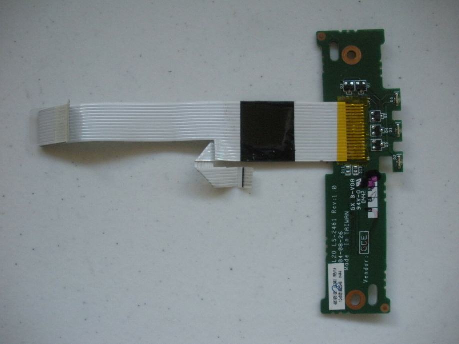 Toshiba M30X M35X M40X Touchpad Switch Board