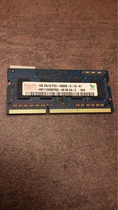 DDR3 SODIMM 1GB 10600