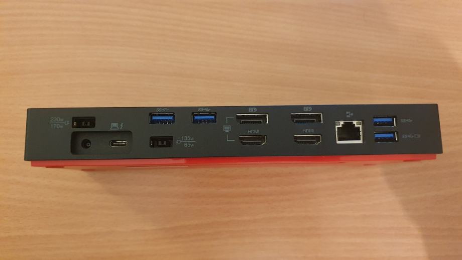 Lenovo Thinkpad Thunderbolt 3 Dock Gen 2 40an 230w Psu