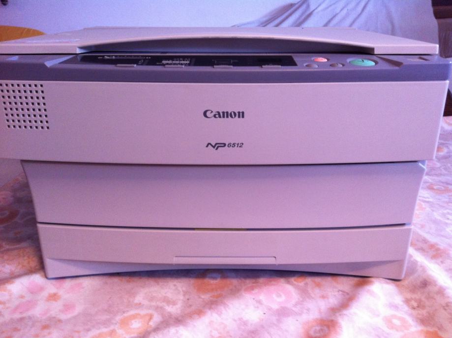 Canon np 6512 как подключить к компьютеру