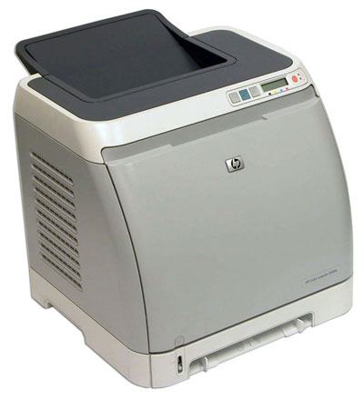 Принтер hp color laserjet 1600 куда вставлять бумагу