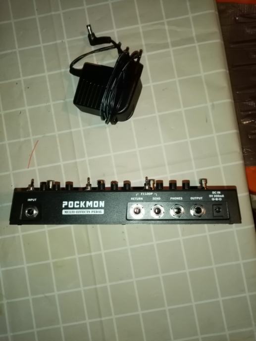 Ammoon Pockmon Multi Effects Pedal Od Distortion 3 Delays