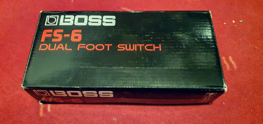 BOSS FS6 dual footswitch