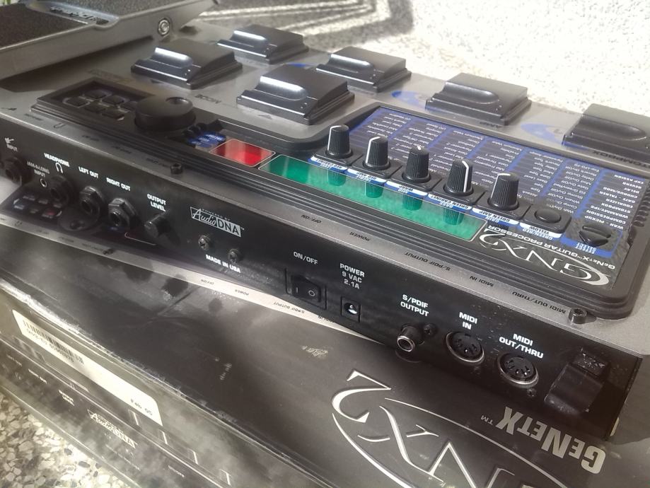 Гитарный процессор digitech gnx 2 обзор