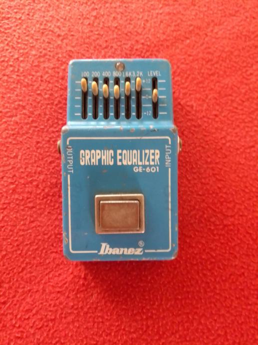 "Ibanez "  graphic equalizer ge - 601