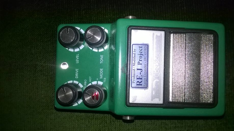 Ibanez TS9DX Turbo Tube Screamer - Analogman Clean Mod