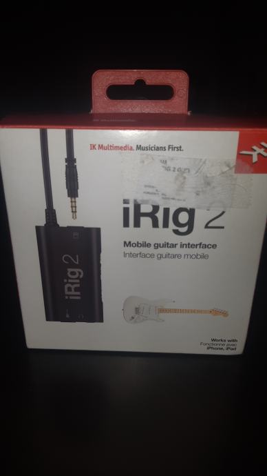 Irig 2 zvucna kartica za instrumente