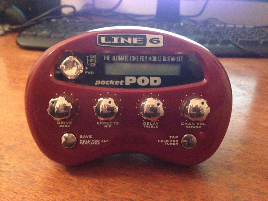 Line 6 pocket pod подключение к компьютеру