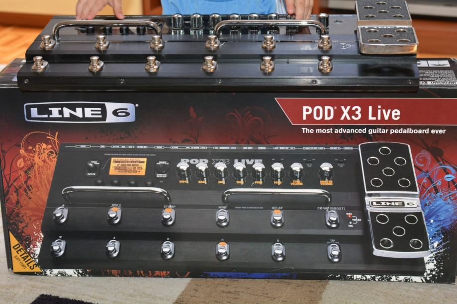 LINE6 POD XT LIVE エフェクター - ギター