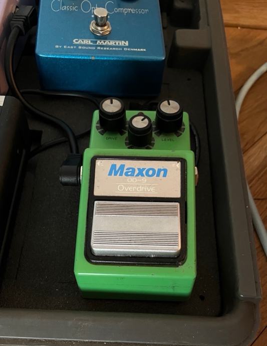 Maxon OD9 overdrive efekt pedala