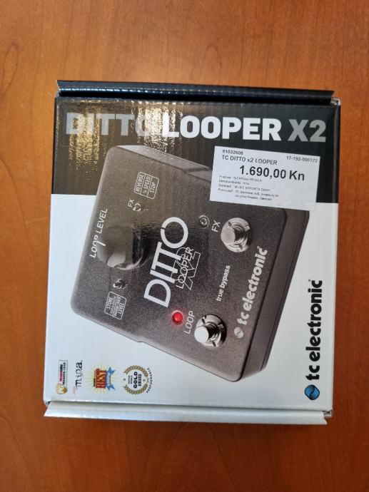 tc electronic Ditto X2 looper pedala