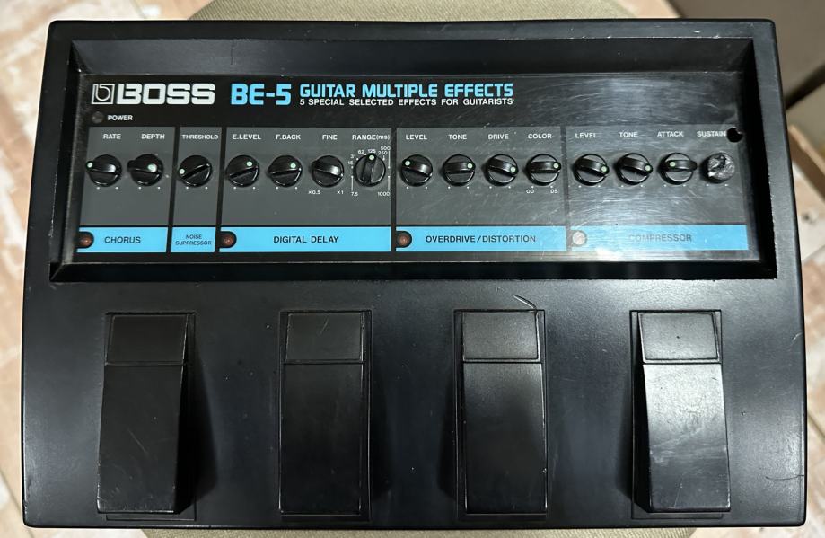 Vintage BOSS BE-5 multiefekt za električnu gitaru