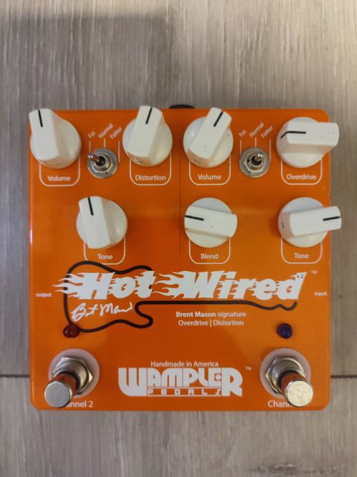 Wampler Hot Wired Overdrive Distortion