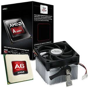 AMD A6-6400K 3.9GHz / 4,1GHz Dual-Core Black Edition Processor FM2,65W
