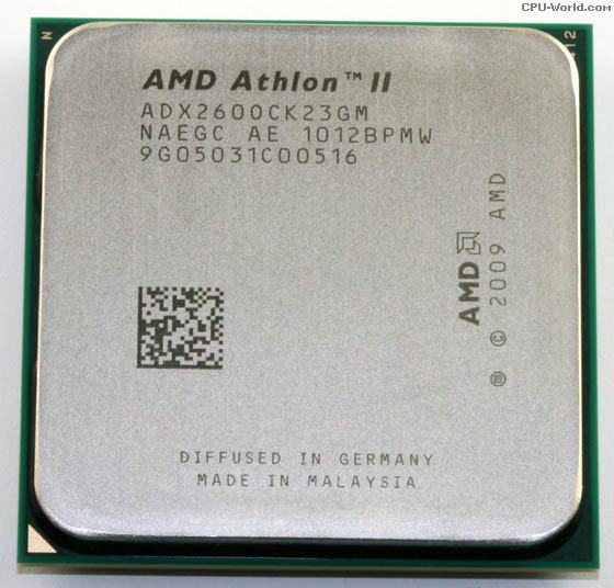 Разгон процессора amd athlon ii x2 260