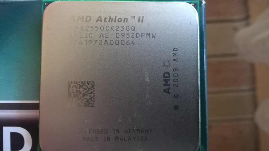 Разгон процессора amd athlon x2 255