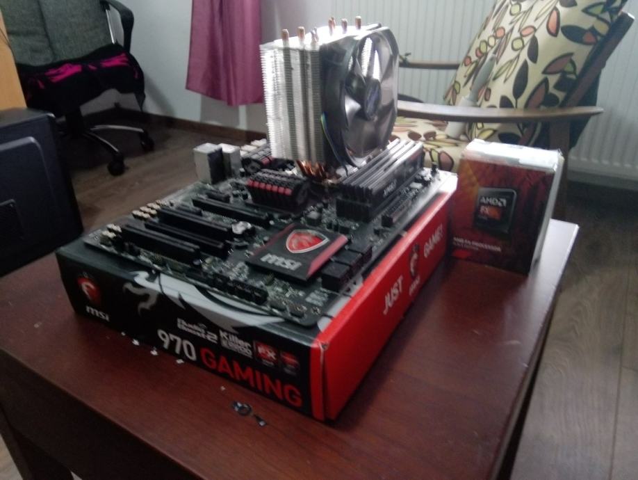 Msi 970 gaming разгон fx 6300