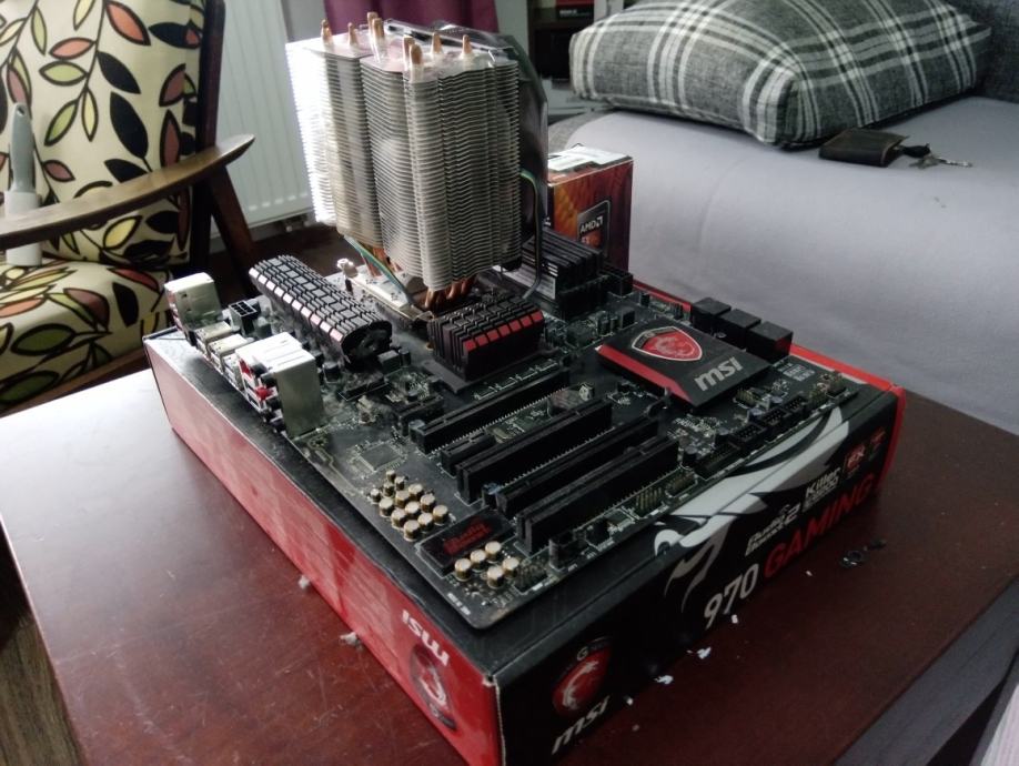 Msi 970 gaming разгон fx 6300