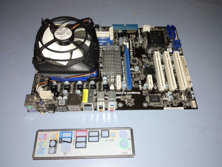 AMD Phenom II X2 550 Black Edition,MB Asrock 770 Extreme 3...