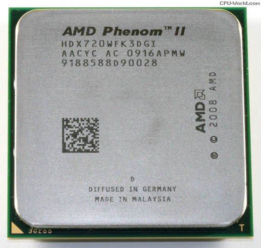 Разгон процессора amd phenom ii x3 720