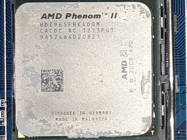 Как разогнать процессор amd phenom ii x4 970