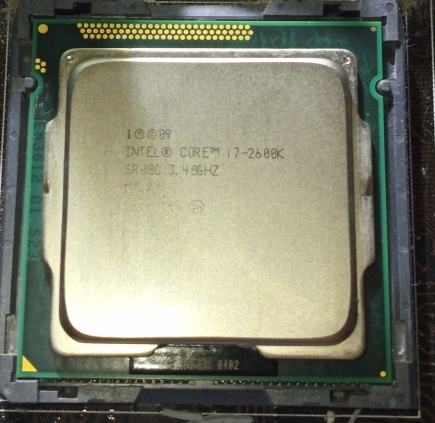 INTEL 1155 CPU i7 2600k + BOX COOLER