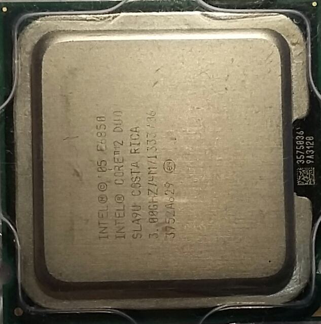 Intel core 2 duo e6850 разгон