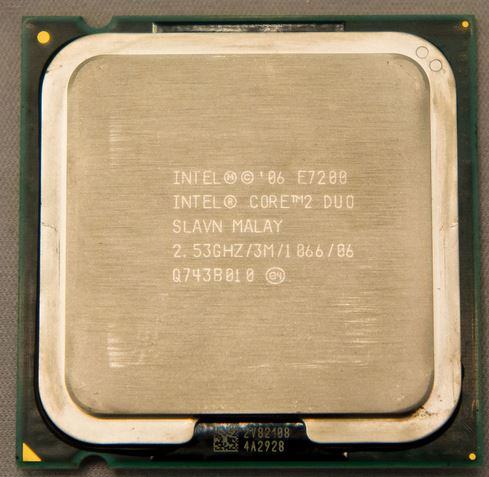 Intel Core 2 Duo E7200 2.53 GHz 3M L2 cache 1066 MHz FSB socket 775