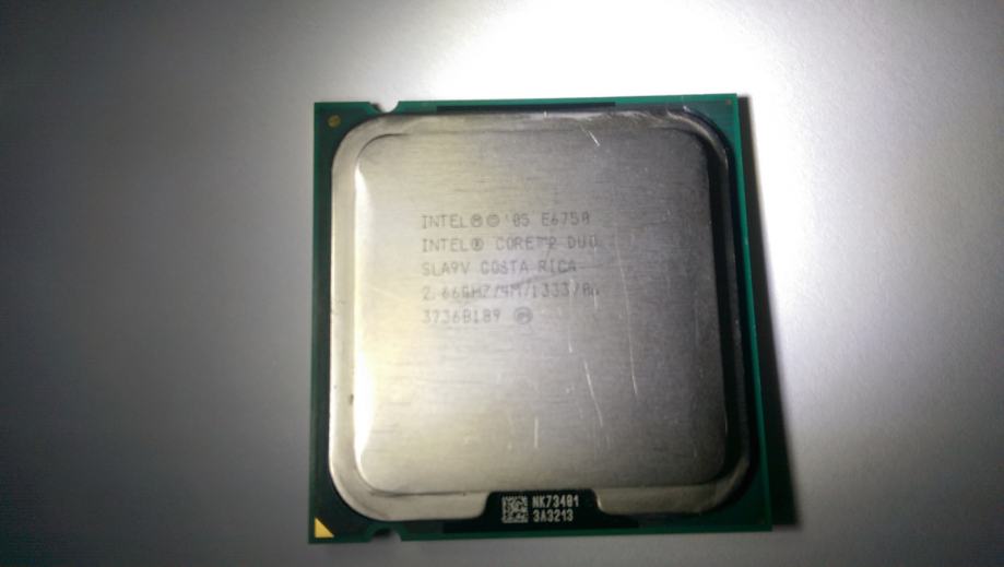 Как разогнать процессор intel core 2 duo e6750