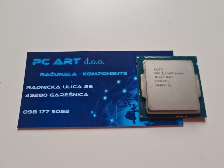 Intel Core i3 4330, 2 x 3.50 GHz, Socket 1150 - Račun / R1 / Jamstvo