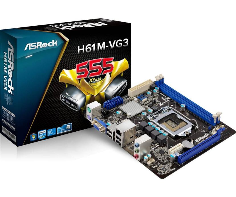 Asrock h61m vg3 какая видеокарта подойдет