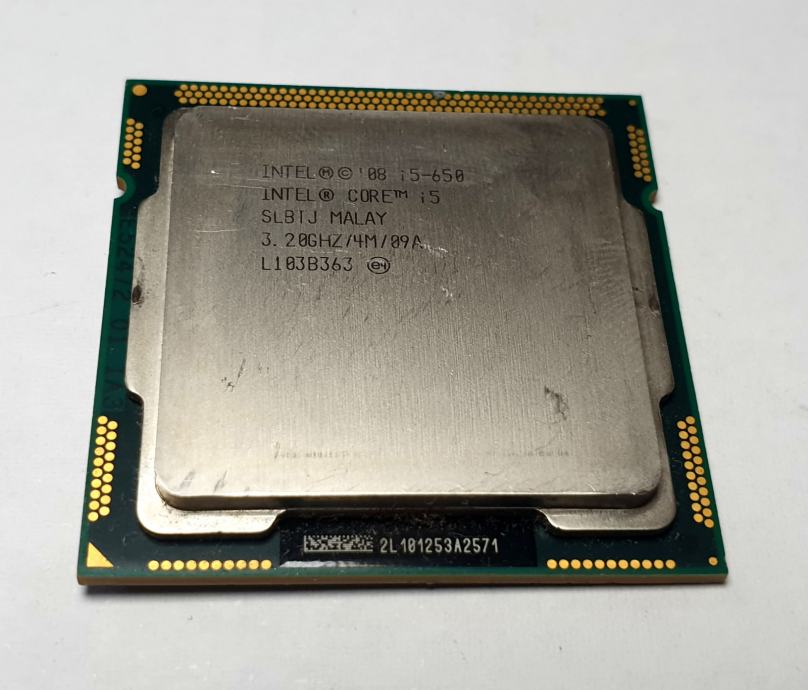 Intel Core i5-650 3.2 GHz Dual-Core SLBTJ Socket 1156