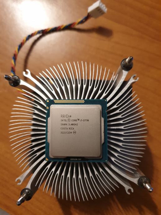 Intel Core i7 3770 + cooler