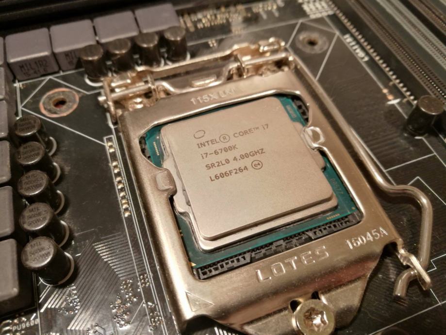 Разгон i7 6700k на asus z170 pro gaming