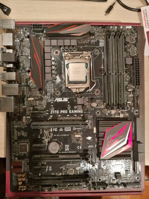 Разгон i7 6700k на asus z170 pro gaming