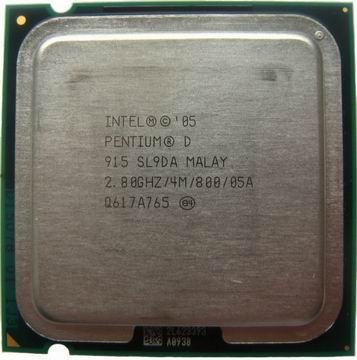 Intel pentium d 915 разгон