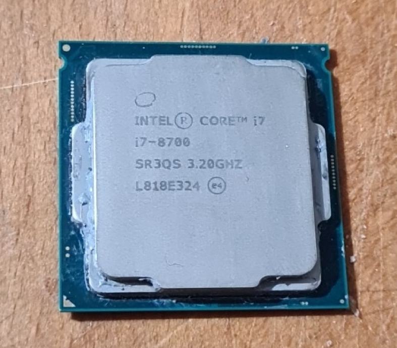 INTEL I7 8700 SOCKET 1151