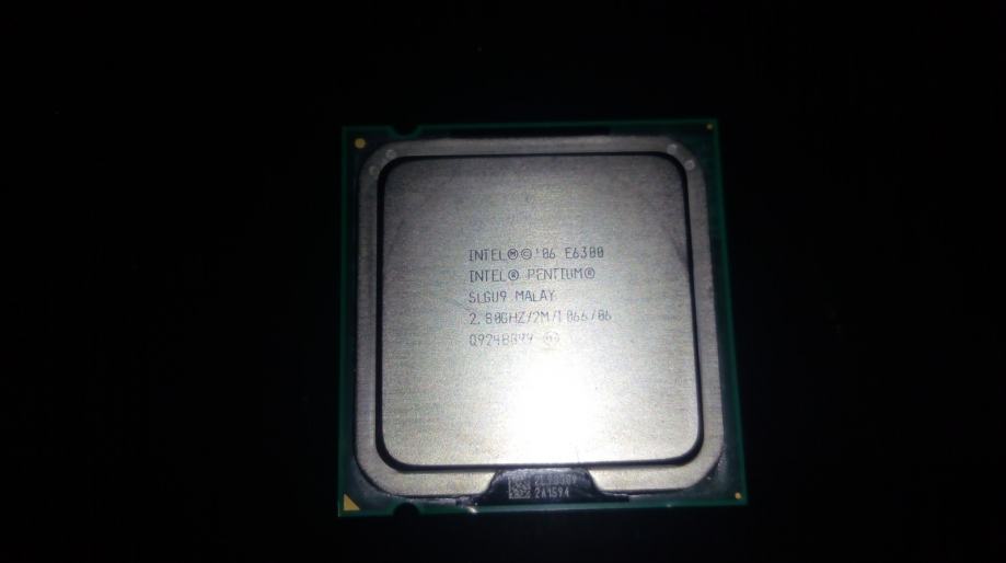 Разгон intel pentium e6300