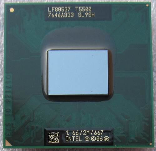 intel T5500 1,67GHz  2MB-L2 667MHz-FSB Merom