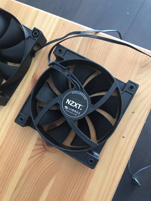 NZXT 120 120mm fan - 2 kom.