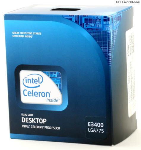 Intel celeron e3400 обзор