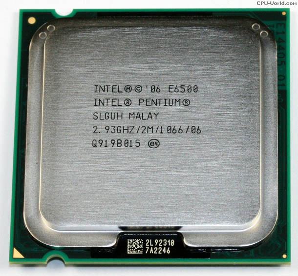 Какие бывают процессоры intel dual e