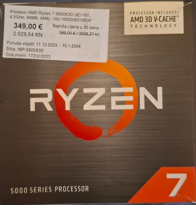 Ryzen 7 5800X3D