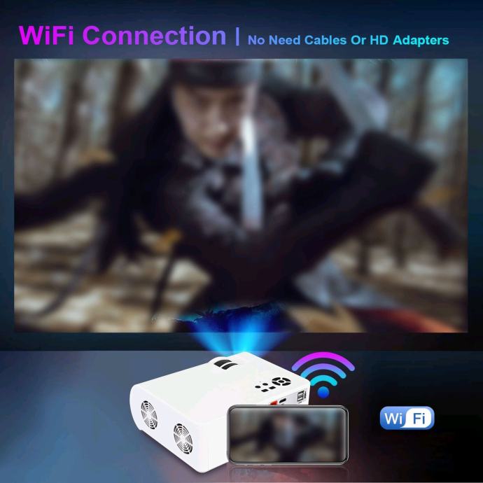 Projektor Model Mx Wi Fi Andriod P Full Hd Video